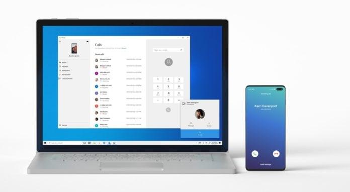微软Win10 20H1快速预览版18999推送:PC已可拨打电话