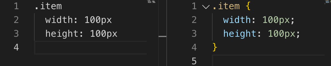 图 2. 编译前后的比较