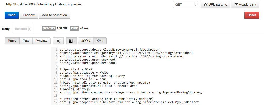 通过配置项对外暴露程序的配置信息