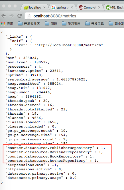 新添加的DbCountMetrics