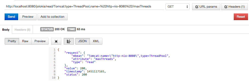通过HTTP访问应用的最大并发线程数